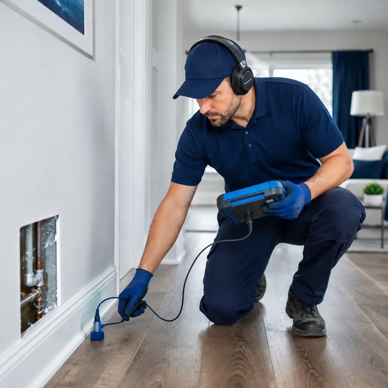 Emergency plumbing professionals serving Hallieford, VA